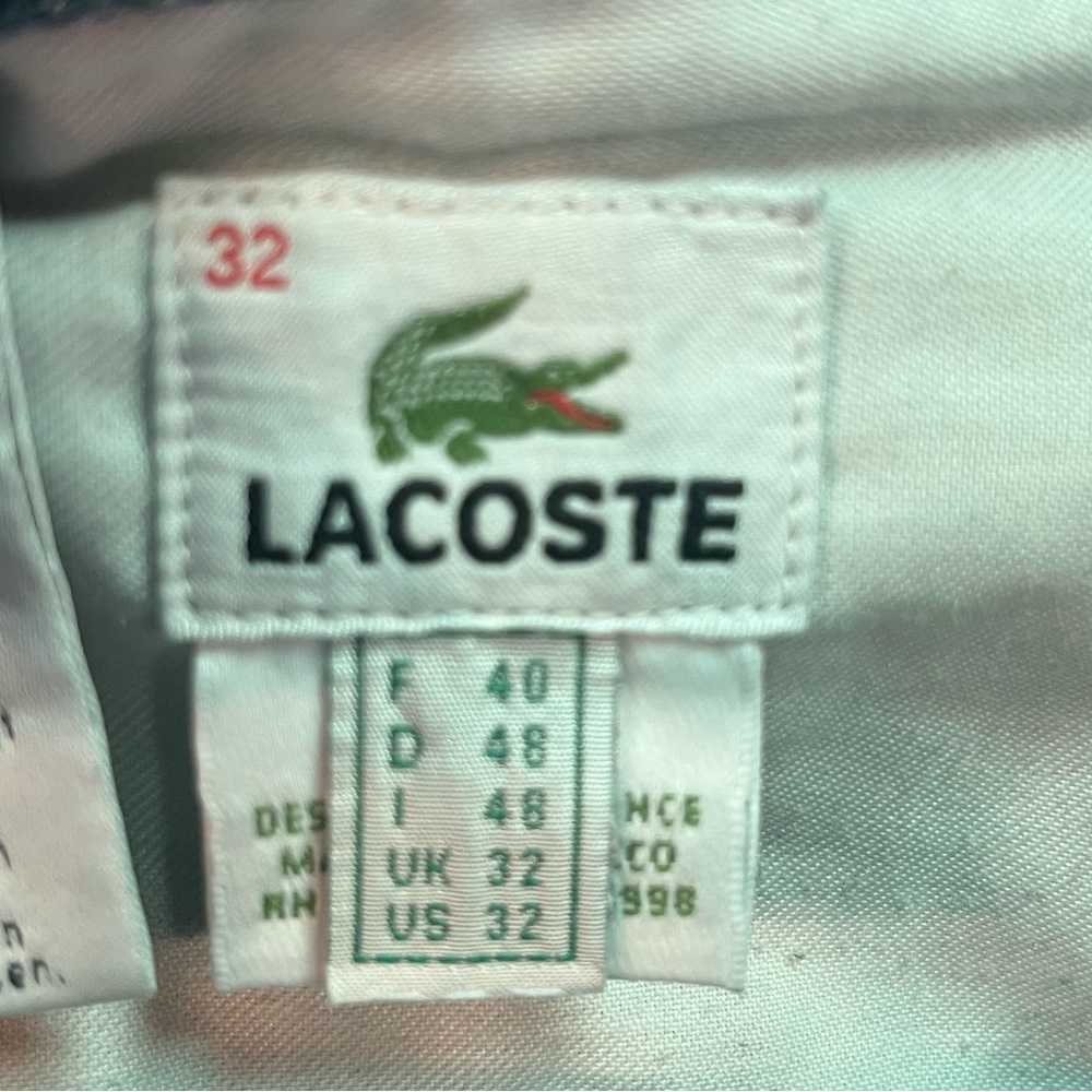 Lacoste Mens jeans - dark wash denim